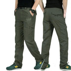 Exclusive Men's Quick-Dry Hiking Pants — Black — Size 2XL — Top View