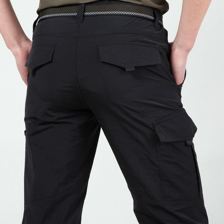 Exclusive Men's Quick-Dry Hiking Pants — Black — Size 2XL — Alternate View 7
