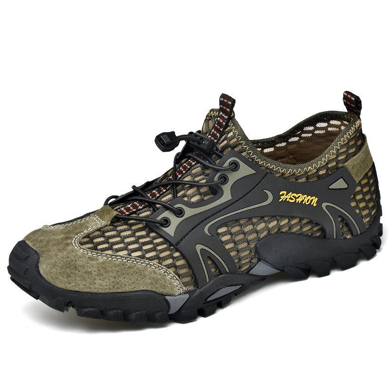 Exclusive Outdoor Wading Trail Running Shoes — A Army Green — Size 39 — Top View