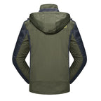 Exclusive Outdoor Wear-resistant Men's Polyester Coat — Army Green — Size 4XL — Alternate View 9