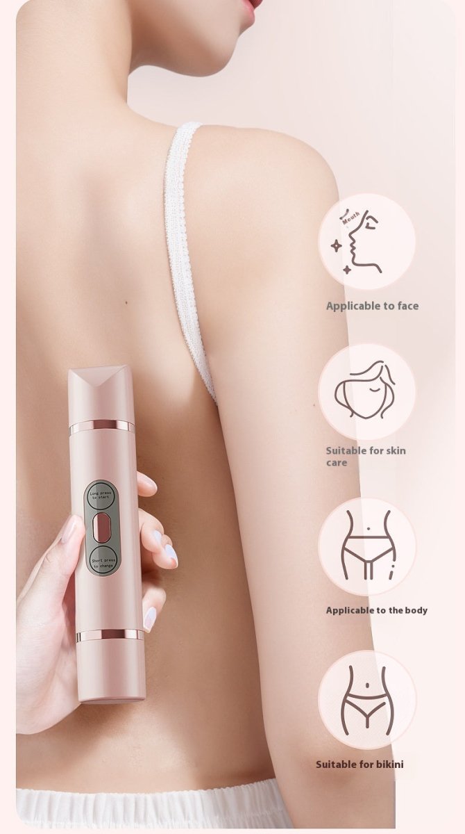 Exclusive Painless Women's Epilator | Rechargeable Hair Remover — Pink — Alternate View 20