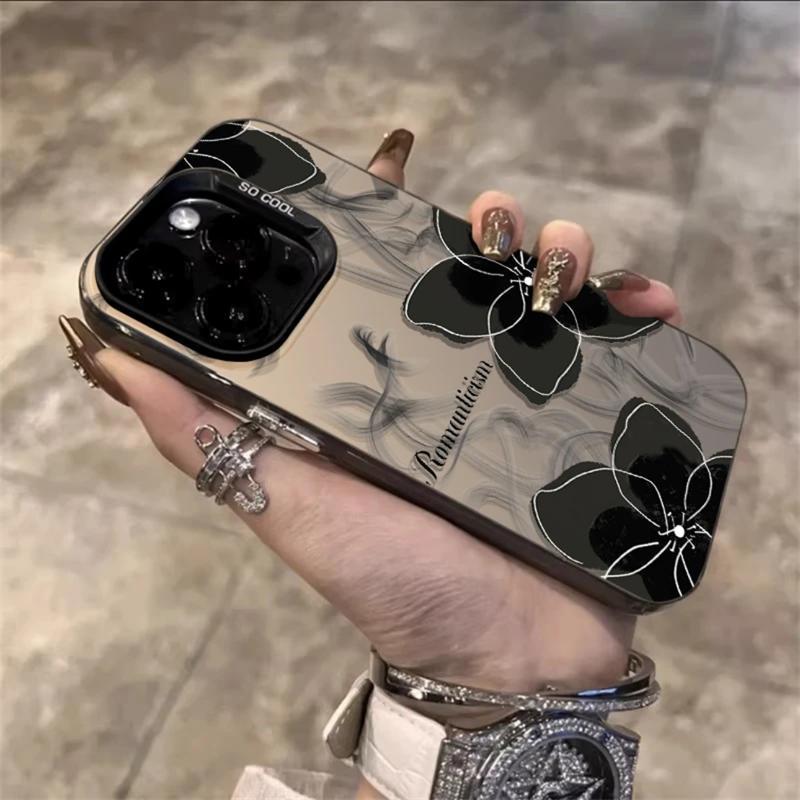 Exclusive Phone Case Drop-resistant — Moonlight White — Size Apple 15 — Back View
