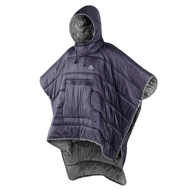 Exclusive Portable Camping Quilt — Wax apple purple — Detail View