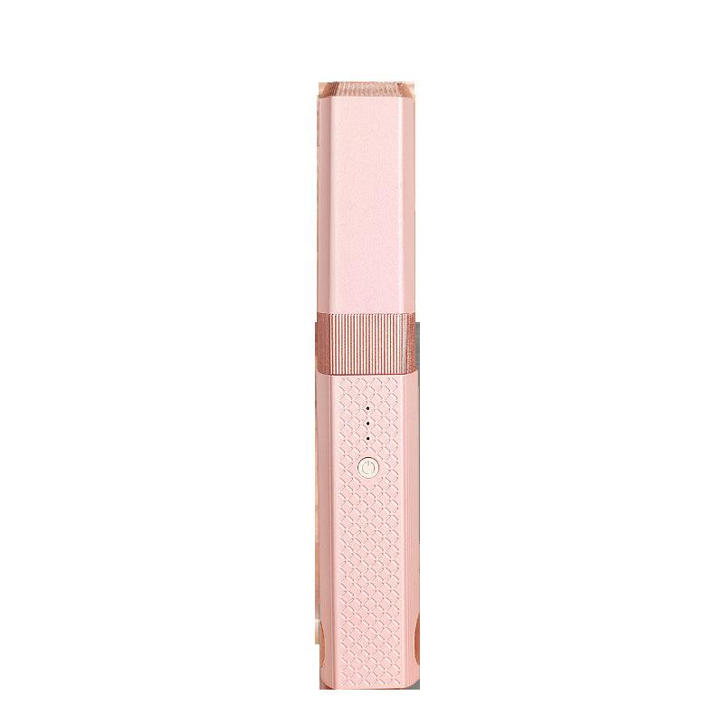 Exclusive Portable Hair Straightener & Curler — Green — Size USB — Width 1PC — Top View