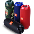 Exclusive Portable Multifunctional Bluetooth Speaker — Black — Front View