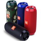 Exclusive Portable Multifunctional Bluetooth Speaker — Black — Front View
