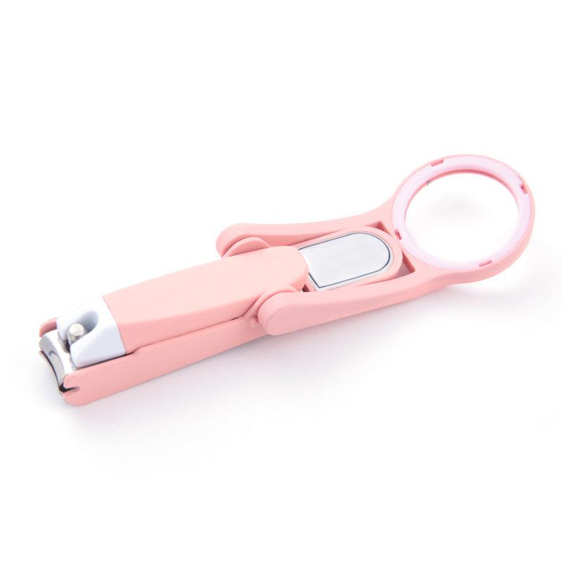 Exclusive Practical Nail Clippers | Stainless Steel Manicure Set — Pp Black — Detail View