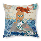 Exclusive Printed Throw Pillow Cases For Home Decor Sofa Chair Seat — A Human — Size 45x45cm — Alternate View 11