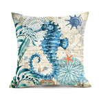 Exclusive Printed Throw Pillow Cases For Home Decor Sofa Chair Seat — A Human — Size 45x45cm — Top View