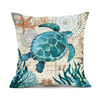 Exclusive Printed Throw Pillow Cases For Home Decor Sofa Chair Seat — A Human — Size 45x45cm — Detail View