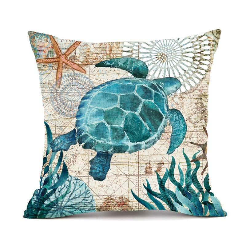 Exclusive Printed Throw Pillow Cases For Home Decor Sofa Chair Seat — A Human — Size 45x45cm — Detail View