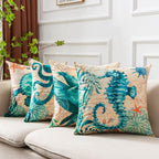 Exclusive Printed Throw Pillow Cases For Home Decor Sofa Chair Seat — A Human — Size 45x45cm — Alternate View 19