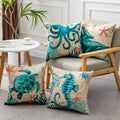 Exclusive Printed Throw Pillow Cases For Home Decor Sofa Chair Seat — A Human — Size 45x45cm — Front View