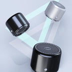 Exclusive Pro Mini Bluetooth Speaker with Bass Radiator — Pink — Lifestyle View