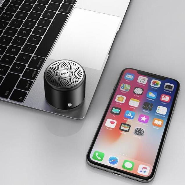 Exclusive Pro Mini Bluetooth Speaker with Bass Radiator — Pink — Alternate View 7