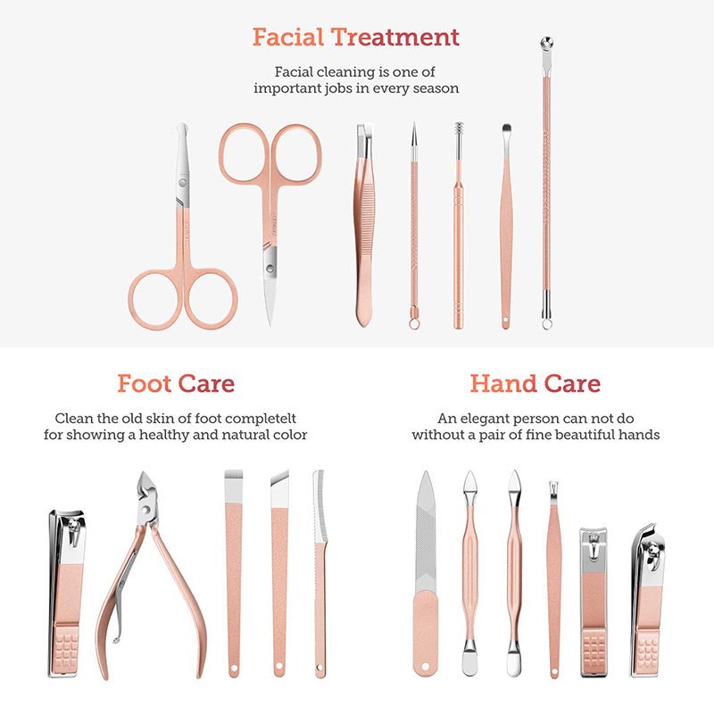 Exclusive Professional Scissors Nail Clippers Set — 1 Style — Alternate View 27