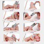 Exclusive Professional Scissors Nail Clippers Set — 1 Style — Alternate View 29