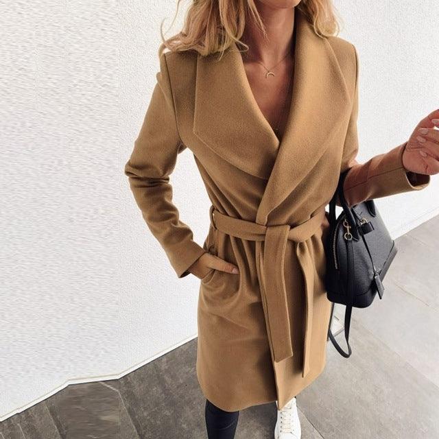 Exclusive Puffer Outerwear Ladies — Beige — Size 3XL — Top View