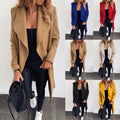 Exclusive Puffer Outerwear Ladies — Beige — Size 3XL — Front View