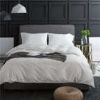 Exclusive Pure color four-piece bedding — Moonlight blue — Size 1.8M — Alternate View 9