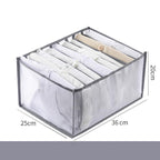 Exclusive Quilt Clothes Storage Organizer — Bed sheet5 gray — Detail View