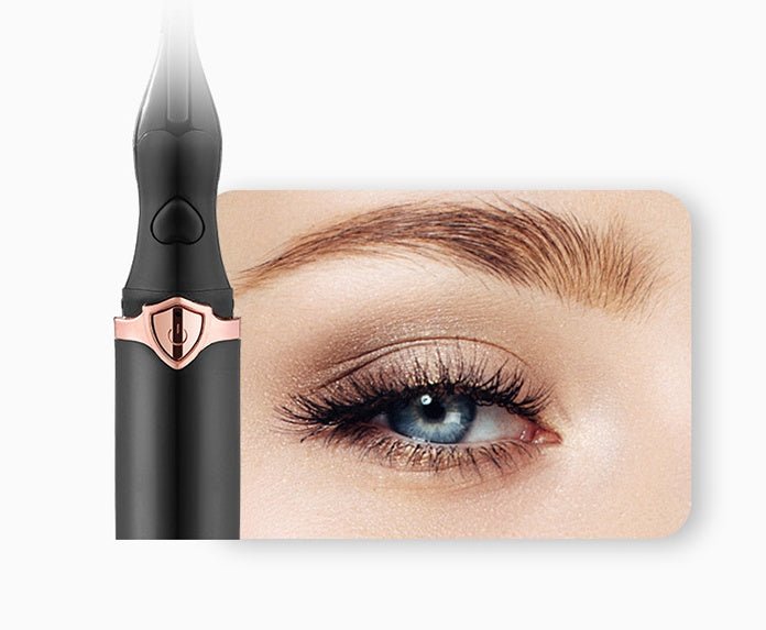 Exclusive Rechargeable 360 Rotating Eyelash Curler — Black — Size USB — Detail View