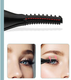 Exclusive Rechargeable 360 Rotating Eyelash Curler — Black — Size USB — Side View