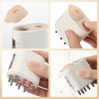 Exclusive Red Light Vibration Massage Comb Scalp — Round white — Alternate View 15