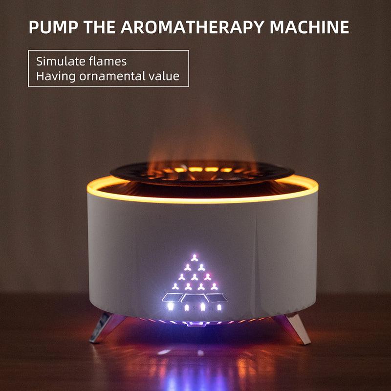 Exclusive Remote Control Volcano Humidifier Diffuser — White — Size EU — Alternate View 7