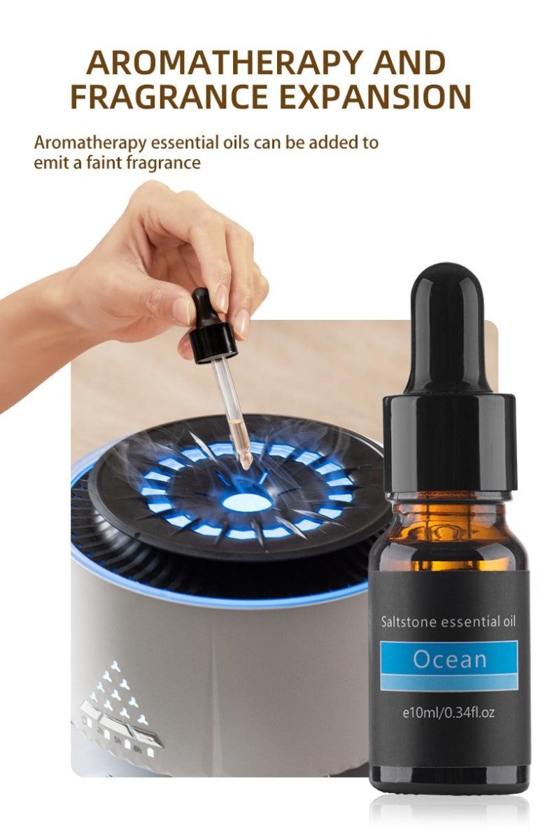 Exclusive Remote Control Volcano Humidifier Diffuser — White — Size EU — Alternate View 13