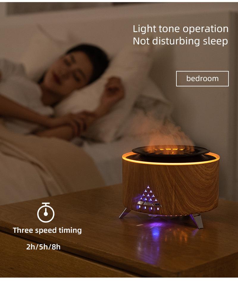 Exclusive Remote Control Volcano Humidifier Diffuser — White — Size EU — Alternate View 17