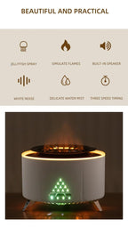 Exclusive Remote Control Volcano Humidifier Diffuser — White — Size EU — Alternate View 19