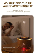 Exclusive Remote Control Volcano Humidifier Diffuser — White — Size EU — Alternate View 15