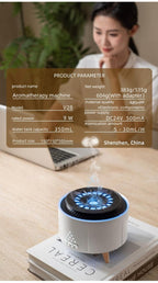 Exclusive Remote Control Volcano Humidifier Diffuser — White — Size EU — Alternate View 12