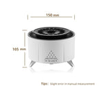 Exclusive Remote Control Volcano Humidifier Diffuser — White — Size EU — Alternate View 25