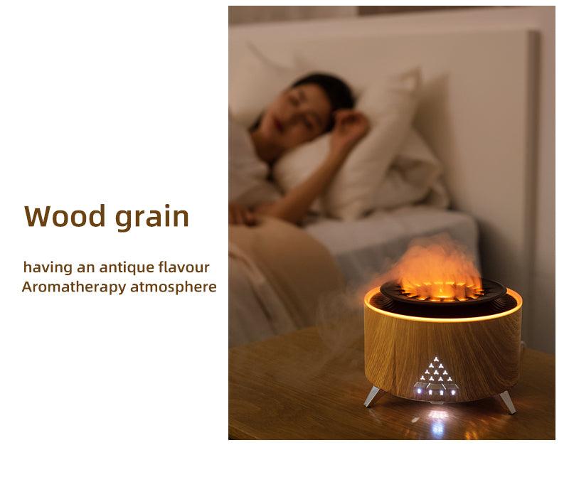 Exclusive Remote Control Volcano Humidifier Diffuser — White — Size EU — Alternate View 18