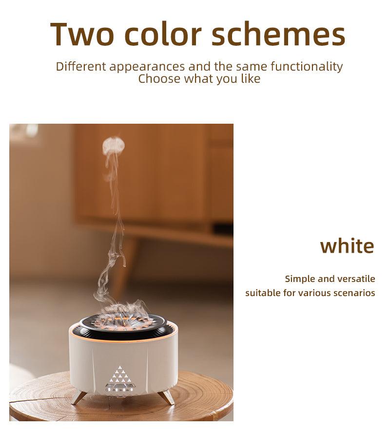 Exclusive Remote Control Volcano Humidifier Diffuser — White — Size EU — Alternate View 16