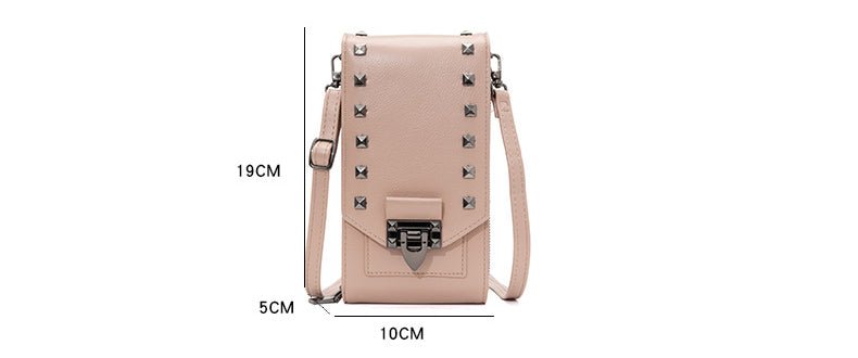 Exclusive Chic Shoulder Bags with Rivet Design — Black — Alternate View 14