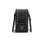 Exclusive Chic Shoulder Bags with Rivet Design — Black — Alternate View 8