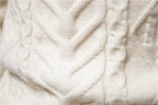 Exclusive Round Neck Men's Knitwear Sweater — White — Size M — Alternate View 17