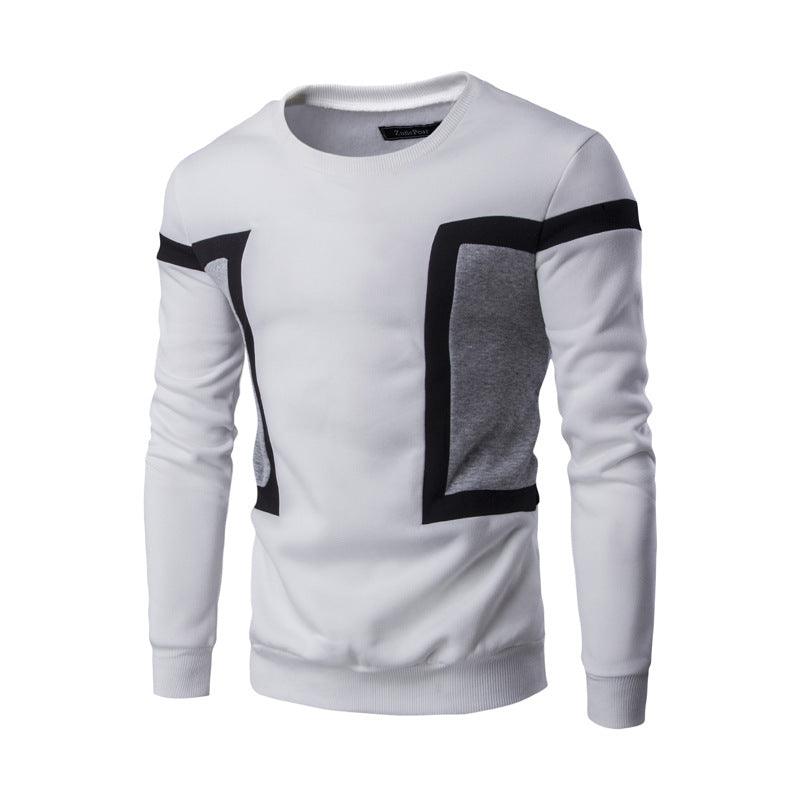 Exclusive Round Neck Sweatshirt with Fleece — Black — Size L — Alternate View 12
