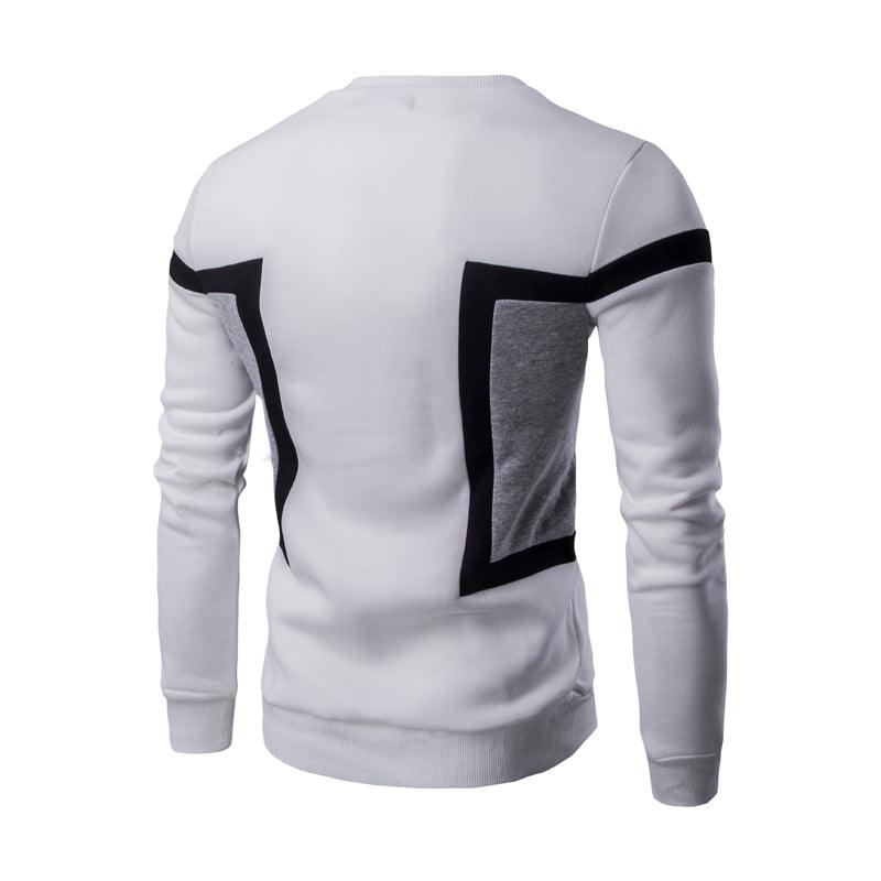 Exclusive Round Neck Sweatshirt with Fleece — Black — Size L — Alternate View 10