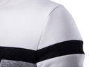 Exclusive Round Neck Sweatshirt with Fleece — Black — Size L — Detail View