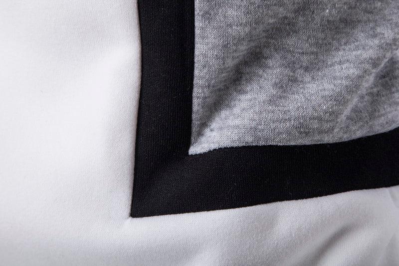 Exclusive Round Neck Sweatshirt with Fleece — Black — Size L — Lifestyle View