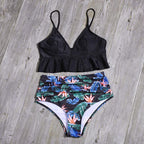 Exclusive Ruffled swimwear — Black — Size L — Alternate View 10