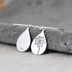 Exclusive Retro Women's Literary Simple Earrings — As shown — Detail View
