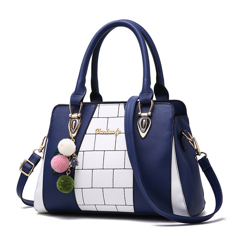 Exclusive Shoulder Bags For Women Handbag — Black — Detail View