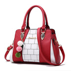 Exclusive Shoulder Bags For Women Handbag — Black — Top View