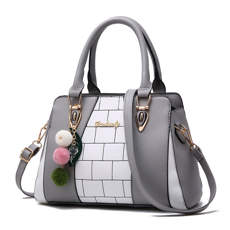 Exclusive Shoulder Bags For Women Handbag — Black — Side View