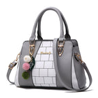 Exclusive Shoulder Bags For Women Handbag — Black — Side View